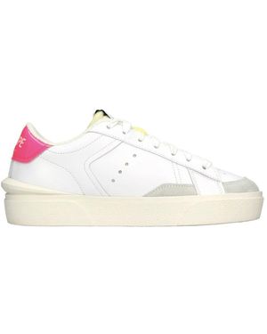 Strype Schoenen ,Wit ,Leer Sneakers