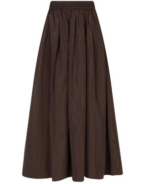 Ibana Midi Skirts - Marrón