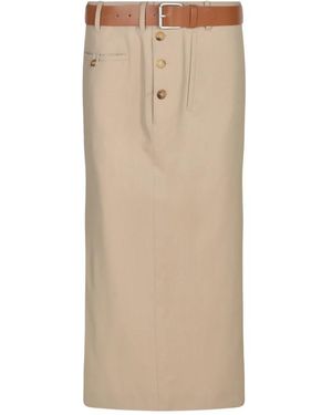 Moschino Midi Skirts - Neutro