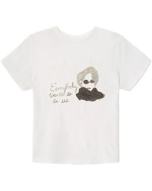 RE/DONE T-Shirts - White
