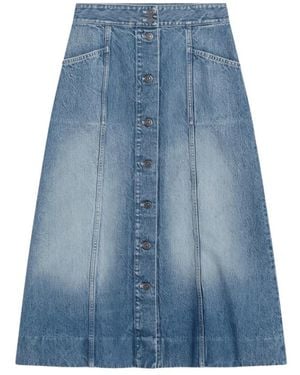 Valentino Denim Skirts - Blue