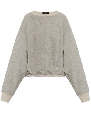 R13 New York Balloon Crewneck Sweatshirt - Grau
