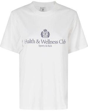 Sporty & Rich T-Shirts - White