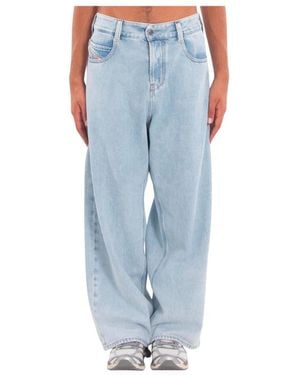 DIESEL Loose-Fit Jeans - Blauw