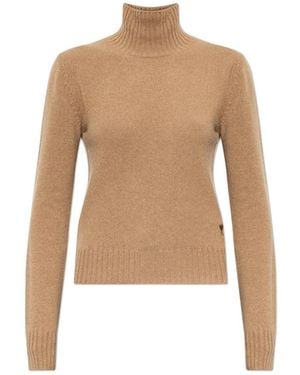 Ami Paris Cashmere Knitwear - Neutro
