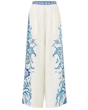 CAMILLA Wide Trousers - Azul