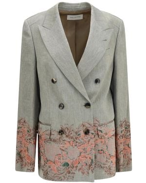 Dries Van Noten Blazers - Gris