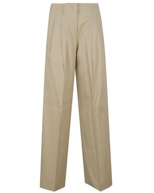 Golden Goose Wide Trousers - Natural