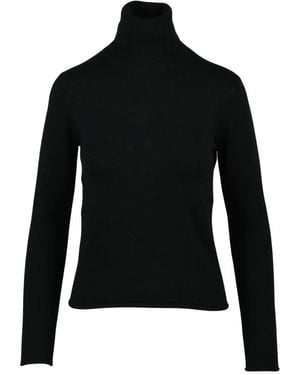 Semicouture Turtlenecks - Negro