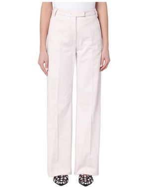 Thelatest Straight Trousers - Pink