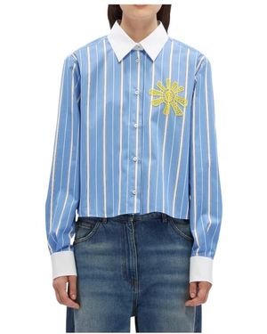 MSGM Shirts - Blu