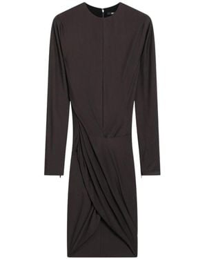 Jacquemus Kleedjes ,Bruin ,La Mini Robe De Minuit - Zwart