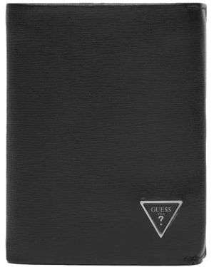 Guess Accessoires ,Zwart ,Leer Portacarte