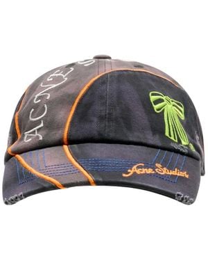 Acne Studios Accessoires ,Veelkleurig ,Katoen Pet - Meerkleurig