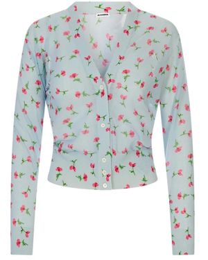 Jil Sander Cardigans - Azul