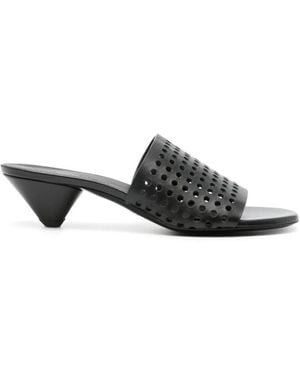 Proenza Schouler Heeled Mules - Black