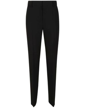 Alberta Ferretti Slim-Fit Trousers - Black