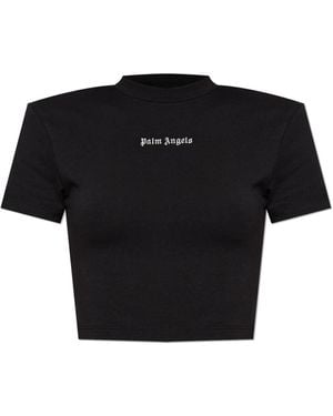 Palm Angels T-Shirts - Negro