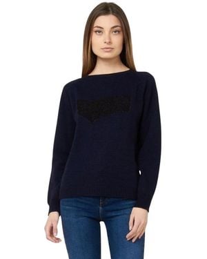 Gas Round-Neck Knitwear - Azul