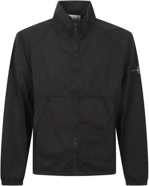 Stone Island Light Jackets - Black