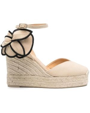 Castañer Wedges - Métallisé
