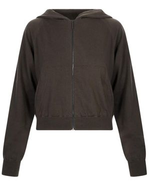 Max Mara Hoodies & Sweatvesten ,Bruin ,Smmsvago - Zwart