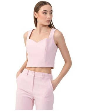 Kocca Sleeveless Tops - Pink