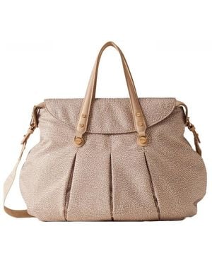 Borbonese Handbags - Neutro