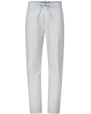 Hannes Roether Slim-Fit Trousers - Gris