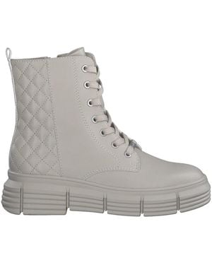S.oliver Lace-Up Boots - Grigio