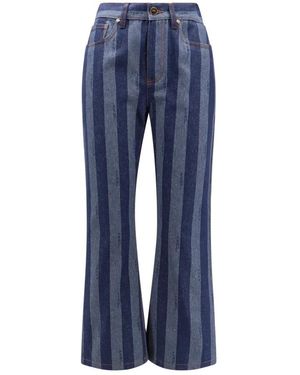 Fendi Wide Trousers - Blue