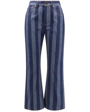 Fendi Wide Pants - Blue