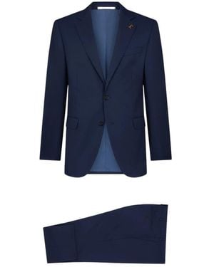 Pal Zileri Single Breasted Suits - Blue