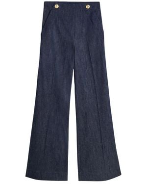 Josh V Wide Trousers - Blue