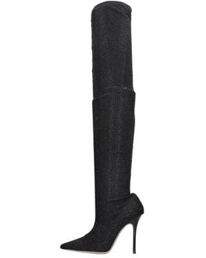Gedebe Over-Knee Boots - Negro
