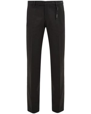 Michael Coal Slim-Fit Trousers - Black