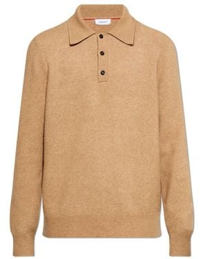 Ferragamo Polo Shirts - Natural