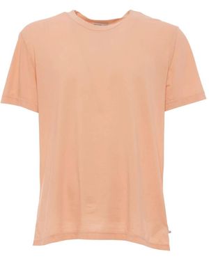 James Perse Kurzarm-T-Shirt Mit Rundhalsausschnitt - Orange