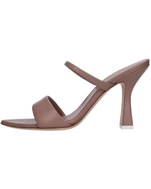 3Juin Heeled Mules - Brown