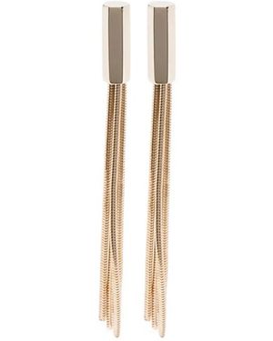 Tom Ford Kettentassel-Ohrringe - Weiß