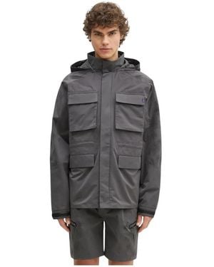 Alpha Industries Jassen ,Grijs ,Katoen M-65 Laser Cut Field Coat