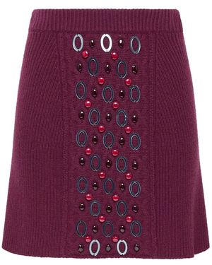 Maliparmi Jewel Wollrock - Lila