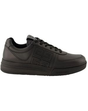 Givenchy Niedrige sneakers in schwarz,leder low-top sneakers mit kontrastierender ferse