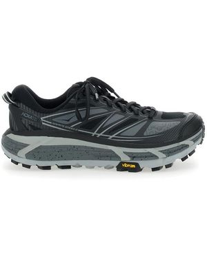 Hoka One One Low Top Trainers With Logo Print - Black