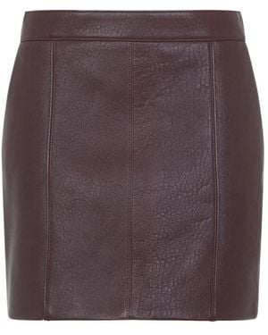 Chloé Leather Skirts - Morado