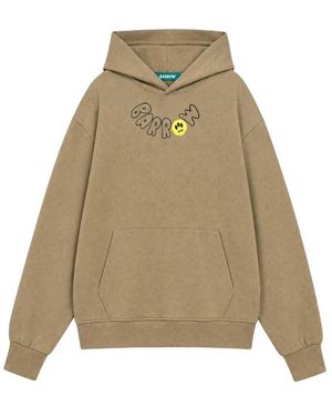 Barrow Hoodies & Sweatvesten ,Katoen Hoodie (046) - Naturel