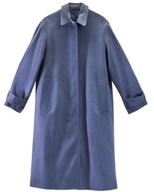 Paul Smith Single-Breasted Coats - Blue