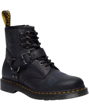 Dr. Martens Lace-Up Boots - Blue