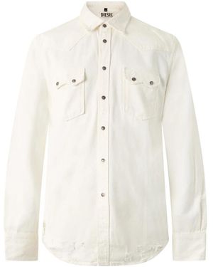 DIESEL Casual Shirts - Bianco
