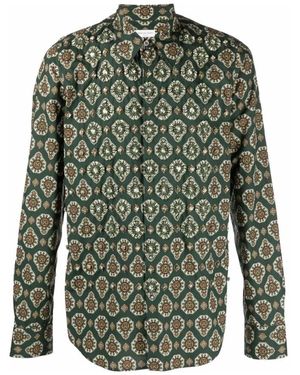 Dries Van Noten Casual Hemden - Groen
